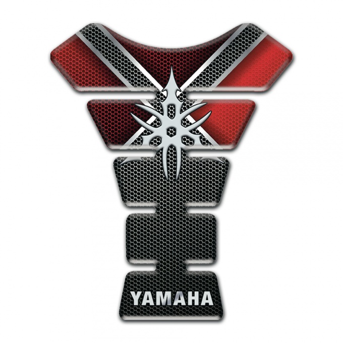 Yamaha Tank Guard Pads X Shape Decoration Style 