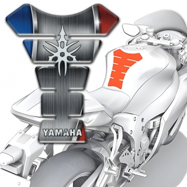 Yamaha Tank Pad Protector Motorcycle Anti Slip Sticker with Stylish Logo 