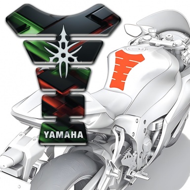 Yamaha Tank Guard Pads Amazing Design 