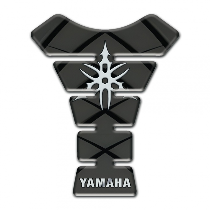 Yamaha Tank Pad Motorbike Dark Background Style 