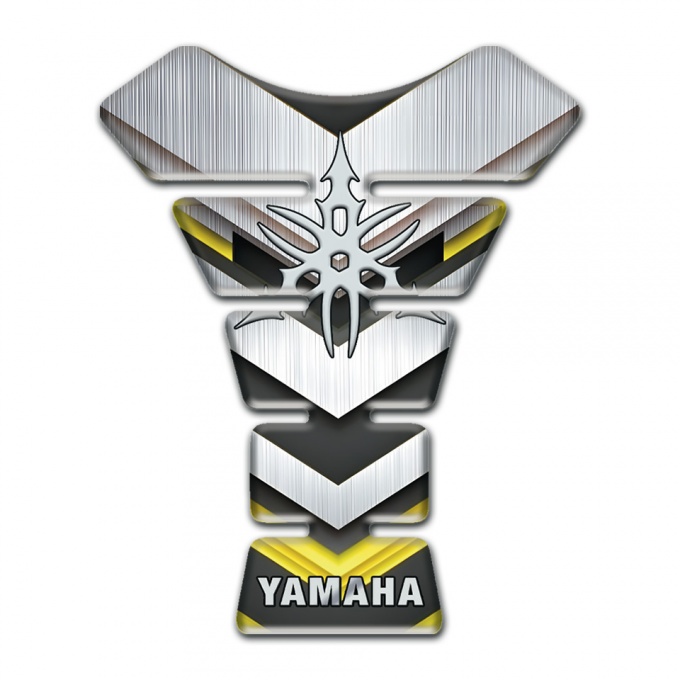 Yamaha Tank Protector Silver V Shape Style 
