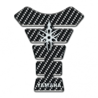 Yamaha Tank Guard Pads Style Dark Carbon 