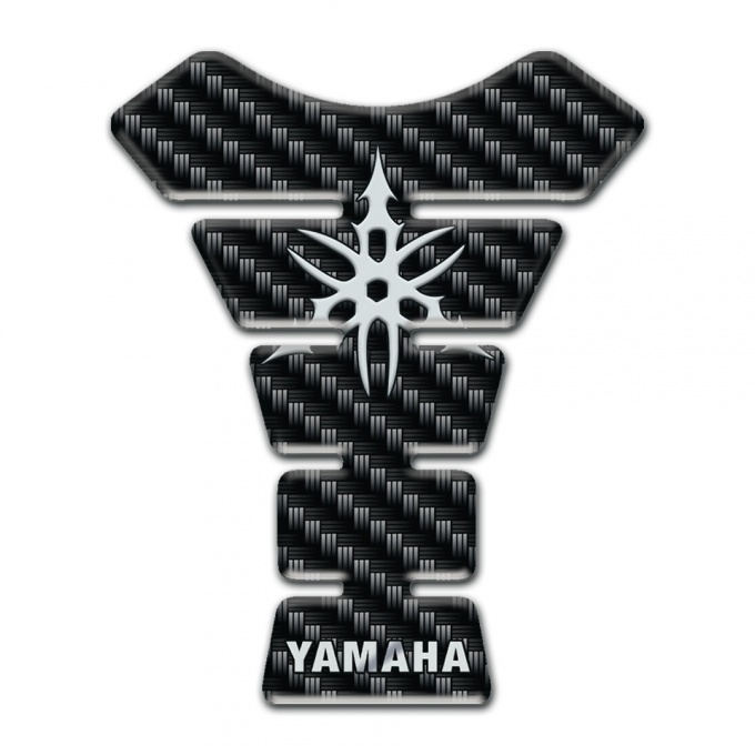 Yamaha Tank Pad Protector Style Black carbon 