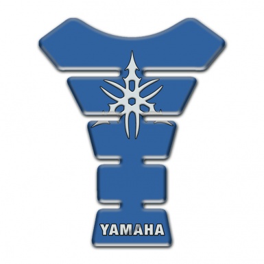 Yamaha Tank Pad Protector Blue Model 