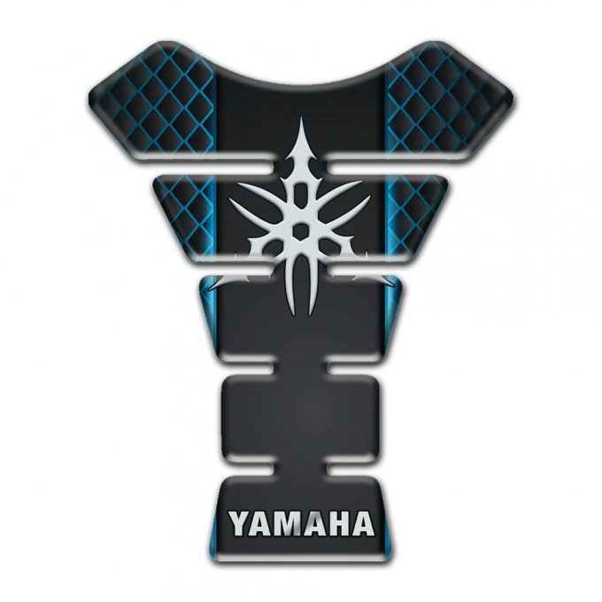 Yamaha Tank Pad Motorbike Neon Mesh Motif model 