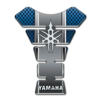 Yamaha Tank Guard Pads Blue Grey Details Model 