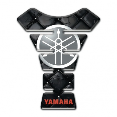 Yamaha Tank Fuse Style Black Leather effect 