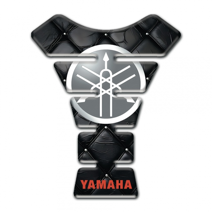 Yamaha Tank Fuse Style Black Leather effect 