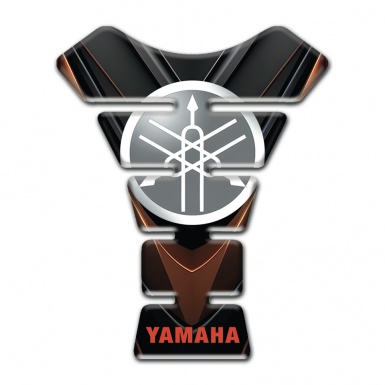 Yamaha Tank Guard Pads Brown Patterns in The Model 