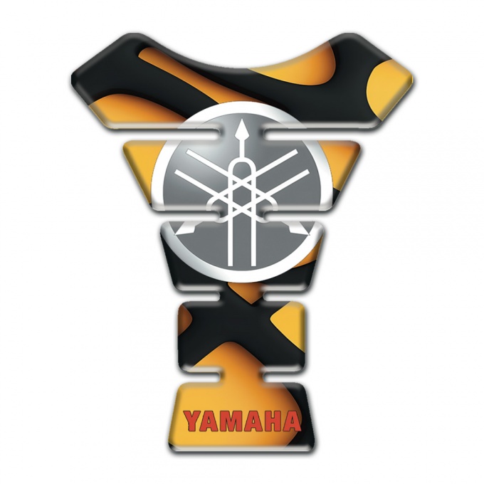 Yamaha Tank Fuse Red Inscription Logo Model 