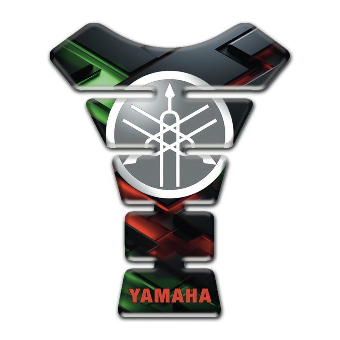 Yamaha Tank Fuse Amazing Colorful Design Circle Logo 