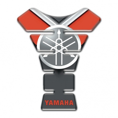 Yamaha Tank Protector Red Inscription with Circle Logo 