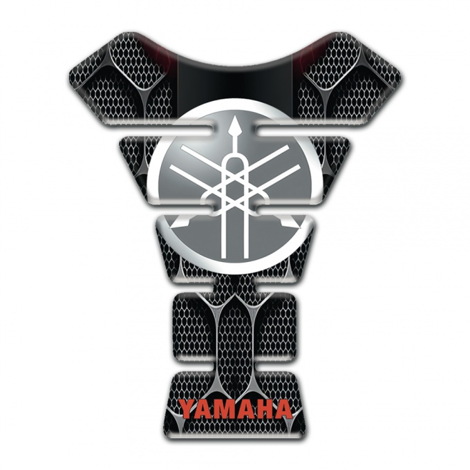 Yamaha Tank Pad Protector 3D Base Print and Circle Logo Design 