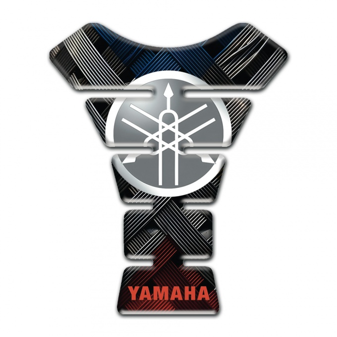 Yamaha Tank Fuse Classic Round Logo and Crossed Belts base Style 