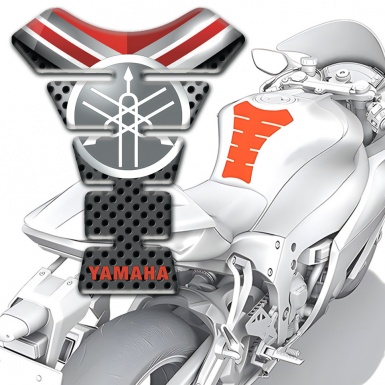 Yamaha Tank Pad Protector Stylish Vision Round Logo 
