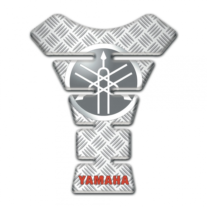 Yamaha Tank Pad Motorbike Crossed Decoration Style and Round Classic Logo 