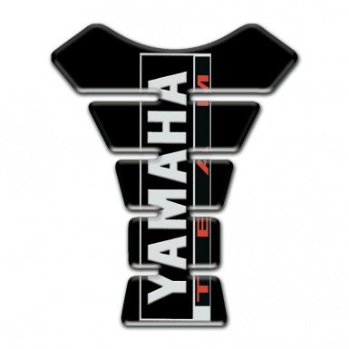 Yamaha Tank Pad Protector Team Style Black Design 