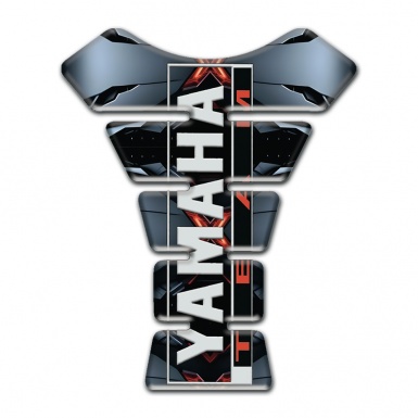 Yamaha Tank Guard Pads Torn Effect Base team Edition 