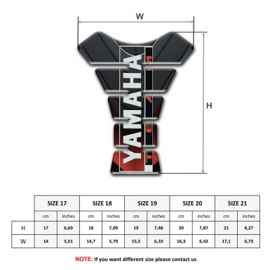 Yamaha  Tank Protector  Tank Protector Model Team Edition 
