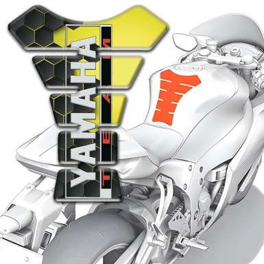 Yamaha Tank Guard Pads Stylish Version Team logo 