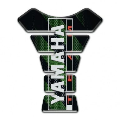 Yamaha Tank Fuse Green Tape with Team Logo Style 