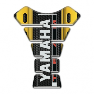 Yamaha Tank Guard Pads Yellow Motive Base Team Style 