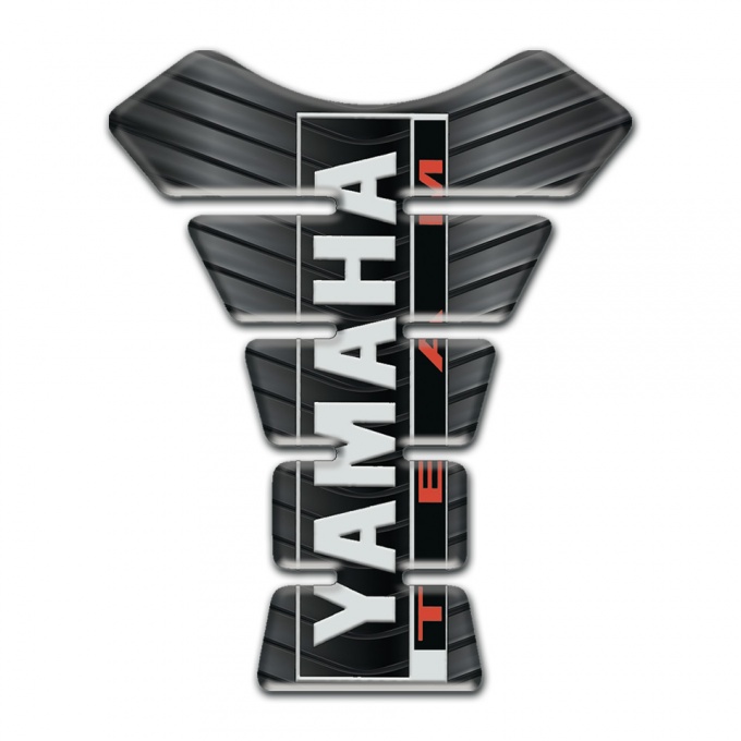 Yamaha Tank Pad Protector Team Style Rubber Effect Base 