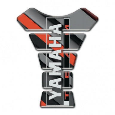 Yamaha Tank Protector Diagonal Patterns Design Team Logo Style 