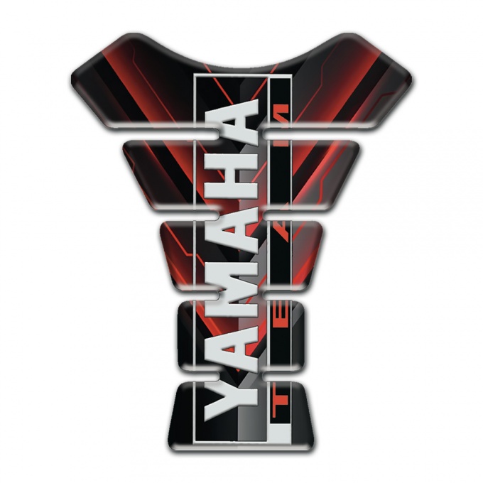 Yamaha Tank Pad Protector Anti Slip Sticker Vertical Logo Inscription