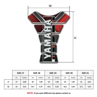 Yamaha Tank Fuse High-Quality Edition Team Style 