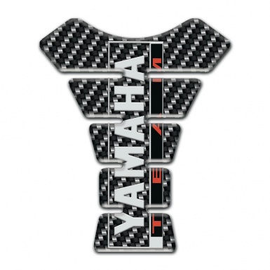 Yamaha Tank Fuse Design Carbon and Team Logo Style 