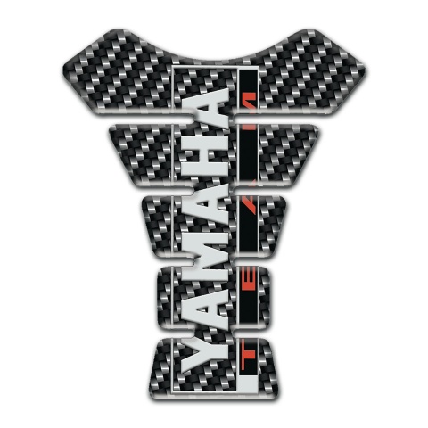 Yamaha Tank Fuse Design Carbon and Team Logo Style 