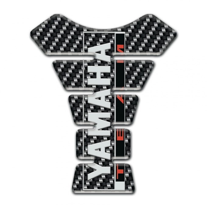 Yamaha Tank Fuse Design Carbon and Team Logo Style 