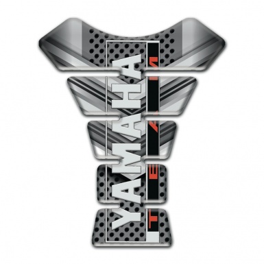 Yamaha Tank Guard Pads Unique Design with Vertical Logo Style 