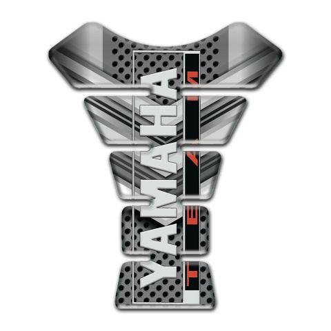 Yamaha Tank Guard Pads Unique Design with Vertical Logo Style 