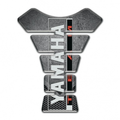 Yamaha Tank Pad Protector Design  Scratched plate Base Vertical logo 