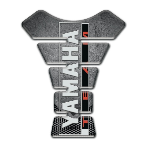 Yamaha Tank Pad Protector Design  Scratched plate Base Vertical logo 