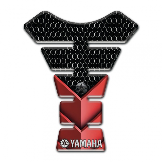 Yamaha Tank Fuse Black red Design Type 