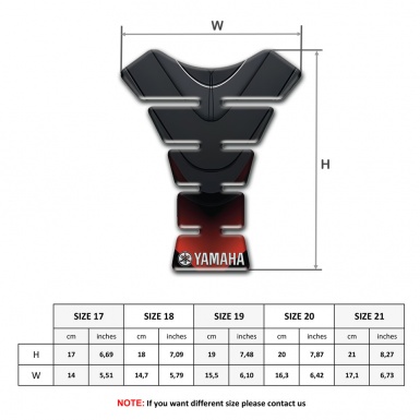 Yamaha Tank Pad Motorbike Racing Edition type 