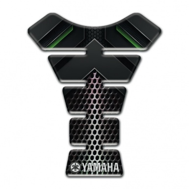 Yamaha Tank Pad Protector High-Quality Dark design 