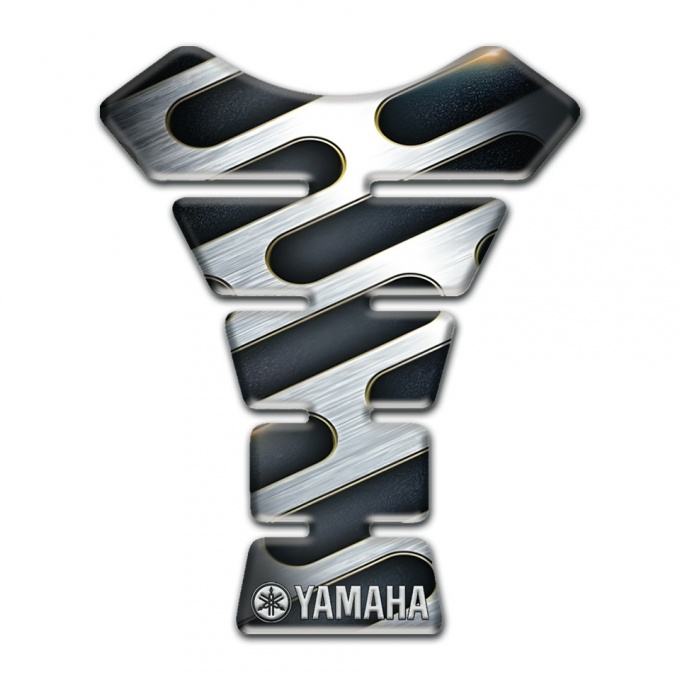 Yamaha Tank Guard Pads Gray Black type 