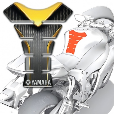 Yamaha Tank Pad Motorbike High-Quality Edition 