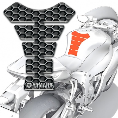 Yamaha Tank Protector Honeycomb Design Type 