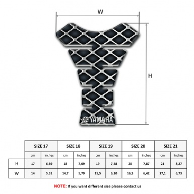 Yamaha Tank Fuse High End Large Mesh Type 
