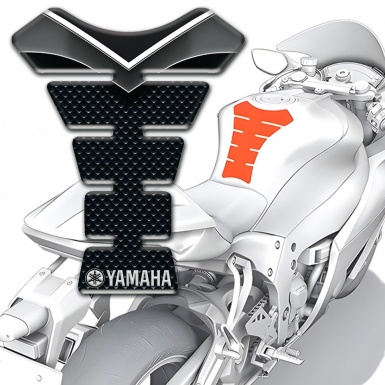 Yamaha Tank Protector High-Quality Silicone Sticker Unique Type 