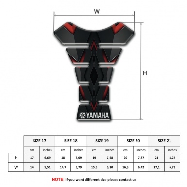 Yamaha Tank Protector Racing Edition Amazing Model 