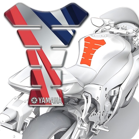 Yamaha Tank Protector Pink Lines motive Design  