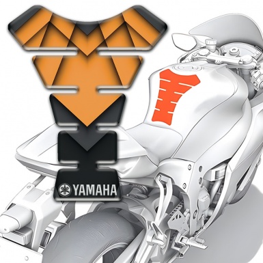 Yamaha Tank Fuse Orange and dark Base Type 