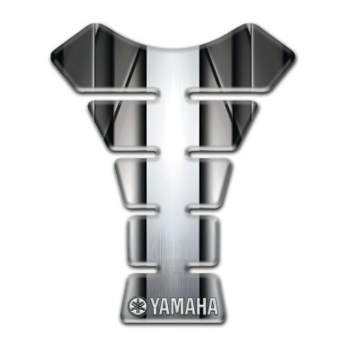 Yamaha Tank Fuse Silicone Sticker Metal Effect Type 