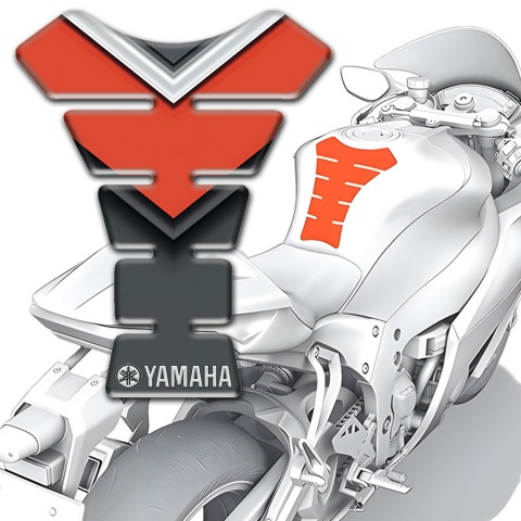Yamaha Tank Fuse Anti Slip High-Quality Silicone Sticker 